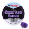 Feenyx GUMMY SLOW SINKING 5/7 mm. : Diametro:7, Gusto::MULBERRY & SCOPEX