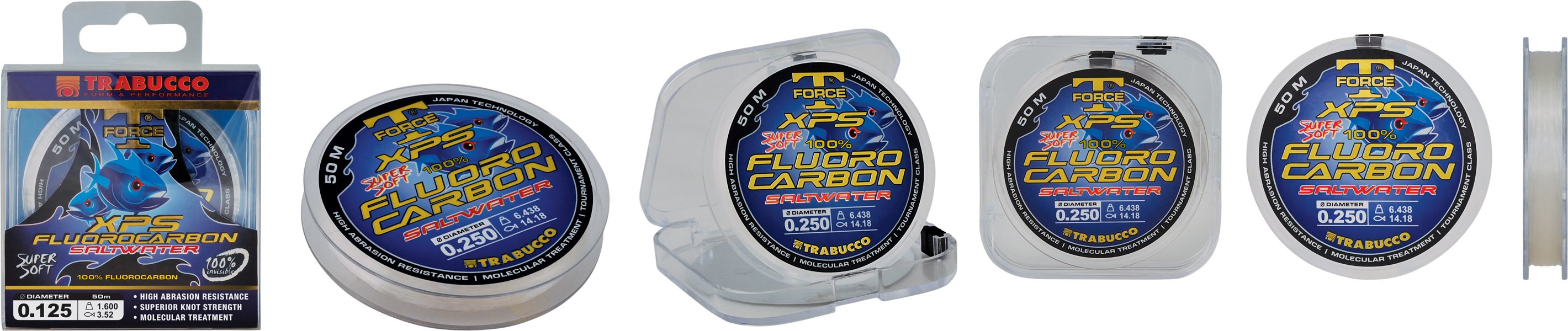 Trabucco XPS FLUOROCARBON SALTWATER