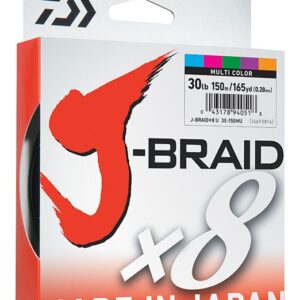 DAIWA J-BRAID X8 MULTICOLOR 500M.