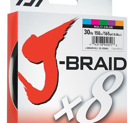 Daiwa J-Braid X8 Multicolor: Il Trecciato che Fa la Differenza