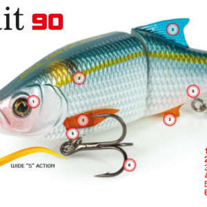 MOLIX GLIDE BAIT 90 SS